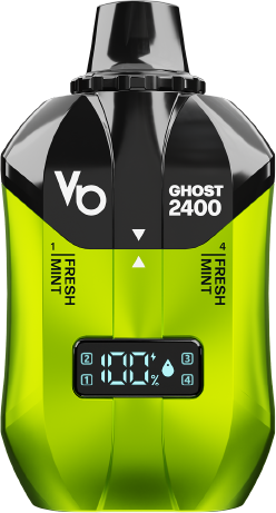 Fresh Mint Ghost 2400 Rechargeable Vape Device