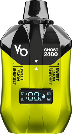 Sweet Lemon Sherbet Ghost 2400 Rechargeable Vape Device