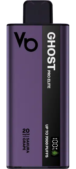 Ghost Pro Elite 7000 Sakura Grape Vape Device