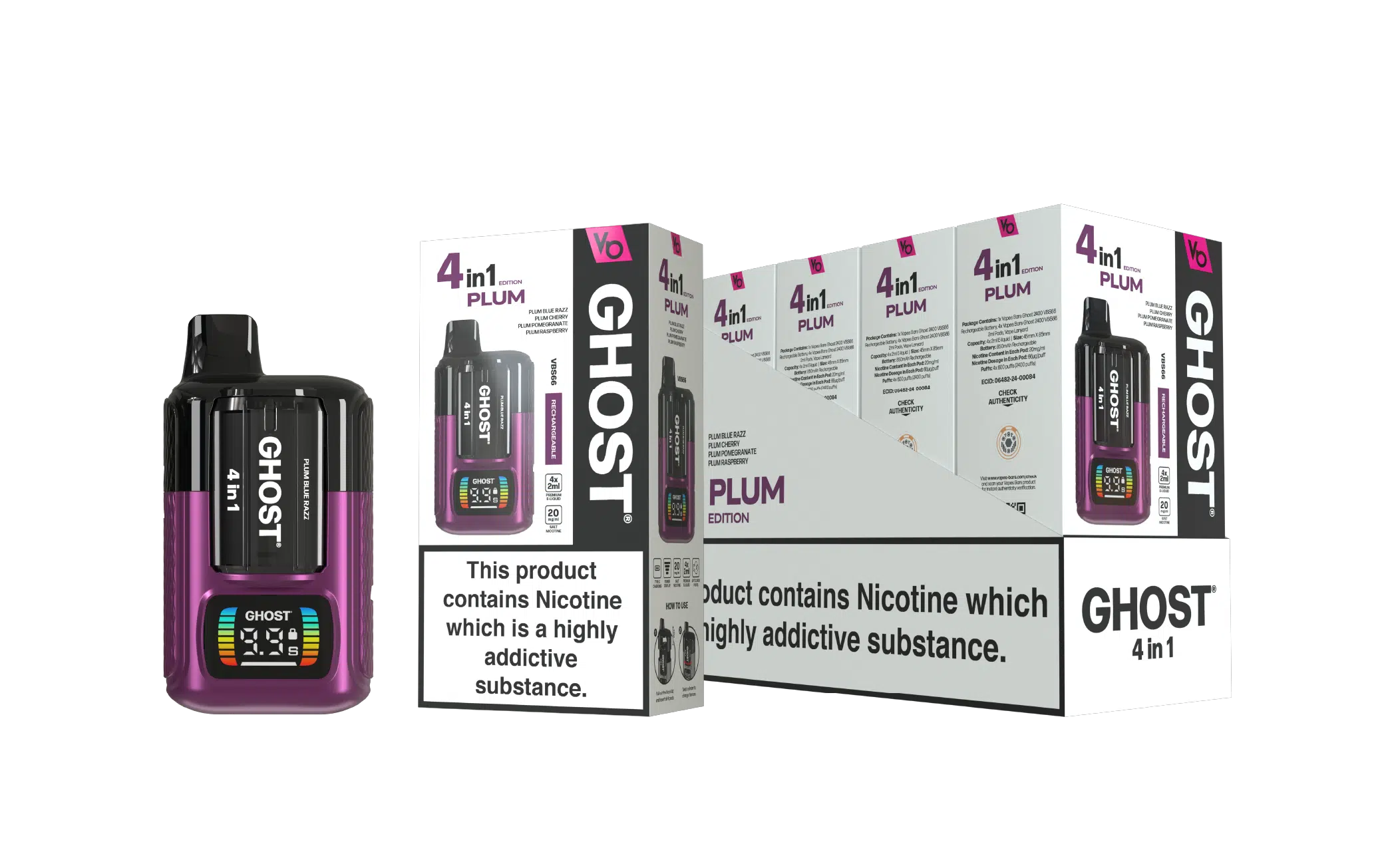 ghost 4 in 1-plum edition