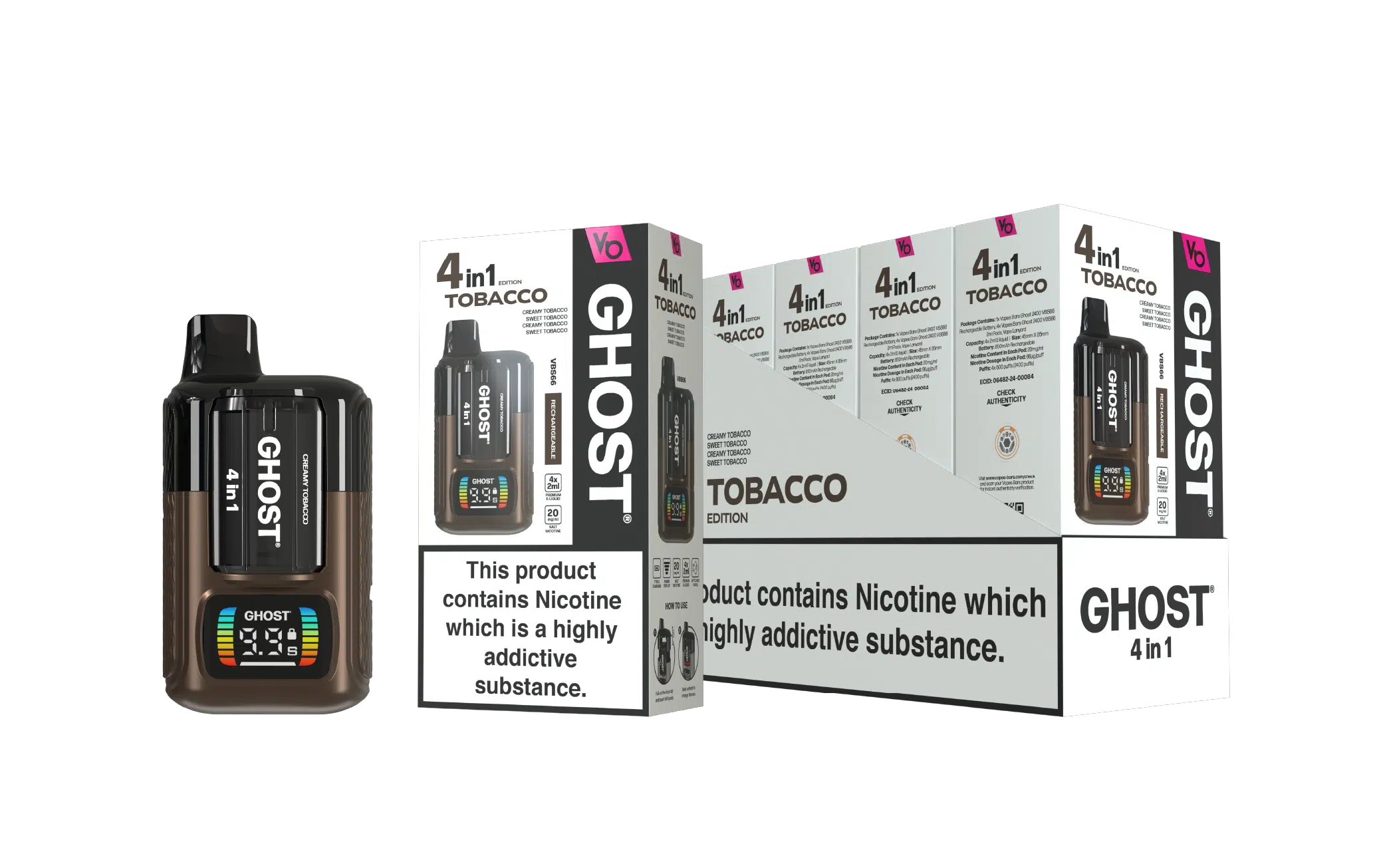 ghost 4 in 1-tobacco edition